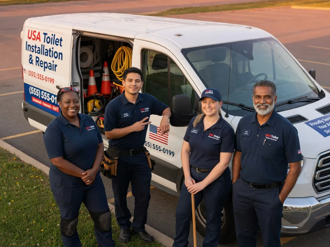 Toilet Installation company in Glasgow, DE